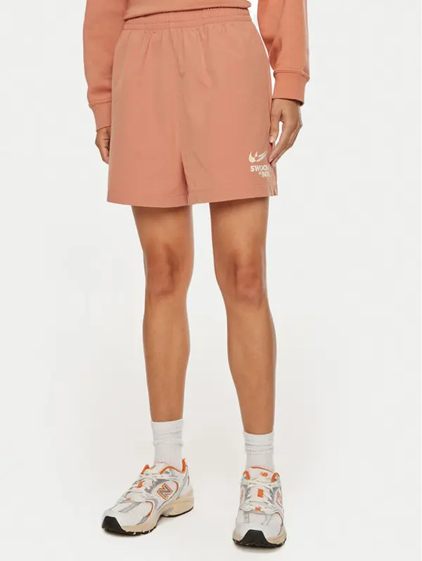 Nike Nike Sportske kratke hlače HF5529 Smeđa Regular Fit