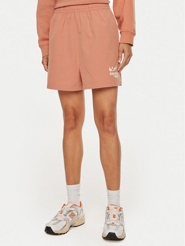 Nike Nike Sportske kratke hlače HF5529 Smeđa Regular Fit