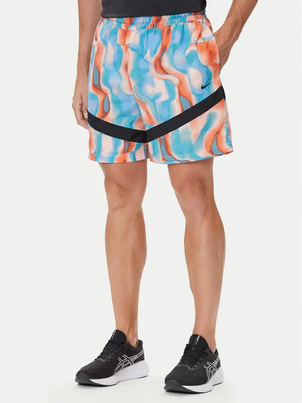 Nike Nike Sportske kratke hlače HM921 664 Šarena Regular Fit