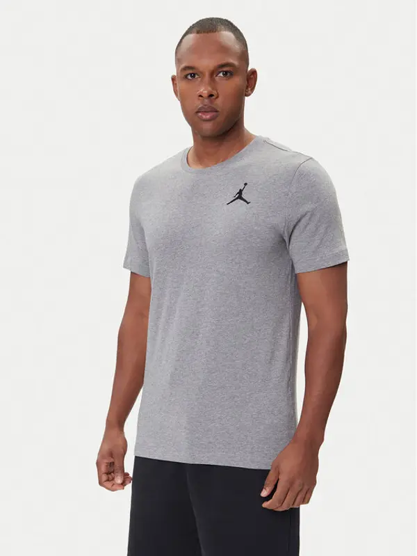 Nike Nike T-shirt DC7485 091 Siva Regular Fit