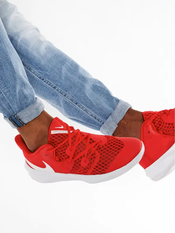 Nike Nike Tenisice za dvoranski nogomet Zoom Hyperspeed Court CI2964 610 Crvena