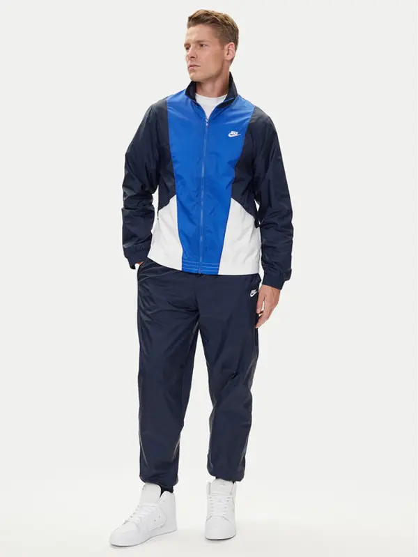 Nike Nike Trenerka Club HJ1985 Tamnoplava Relaxed Fit