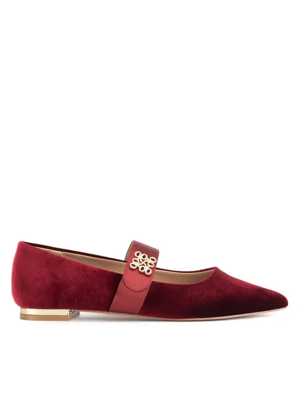 Nine West Nine West Balerinke 8168-1 Tamnocrvena