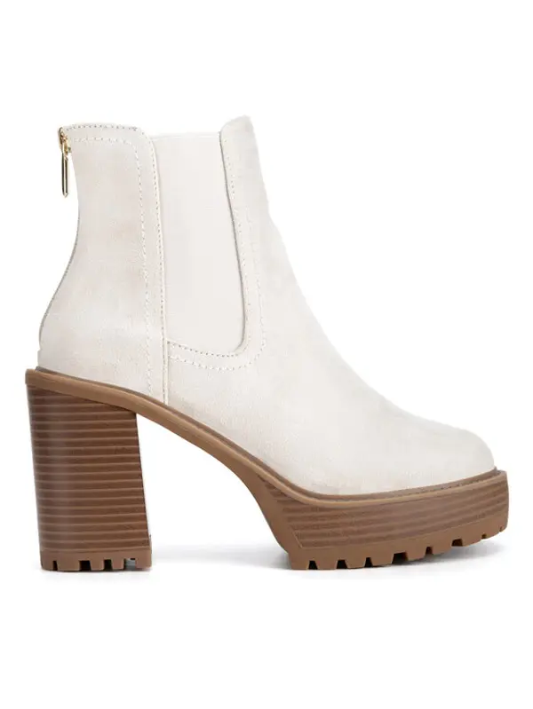 Nine West Nine West Čizme WFA3374-1 Écru