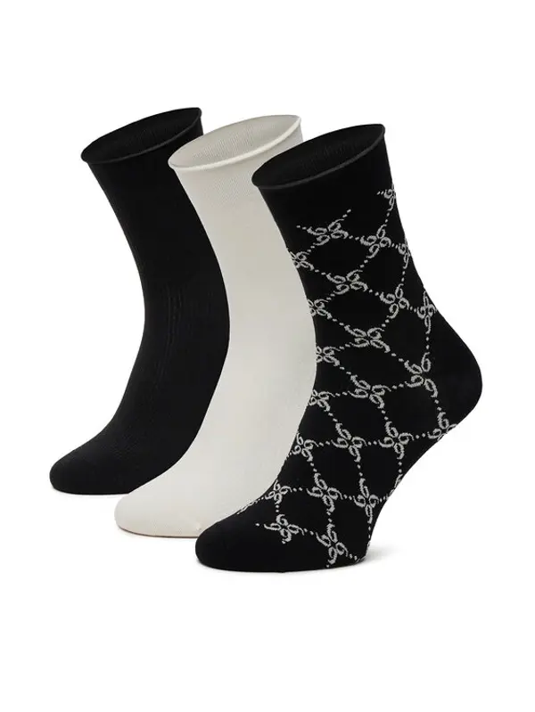 Nine West Nine West Duge čarape BR_NW_01_Z_SS25 (3 PACK) Šarena