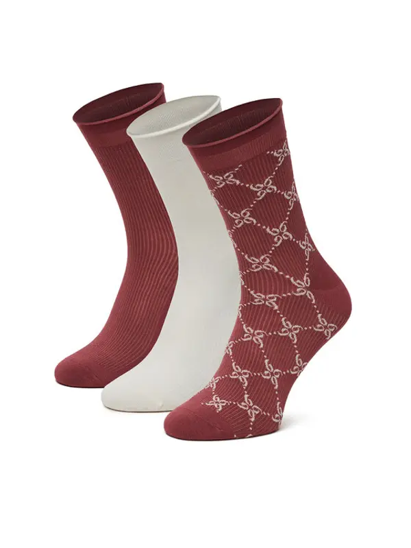 Nine West Nine West Duge čarape BR_NW_01_Z_SS25 (3 PACK) Šarena