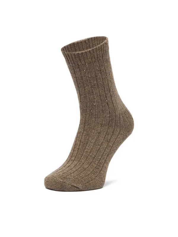 Nine West Nine West Duge čarape CEO_LA_NW_17636_W_AW25 (1-PACK) Smeđa