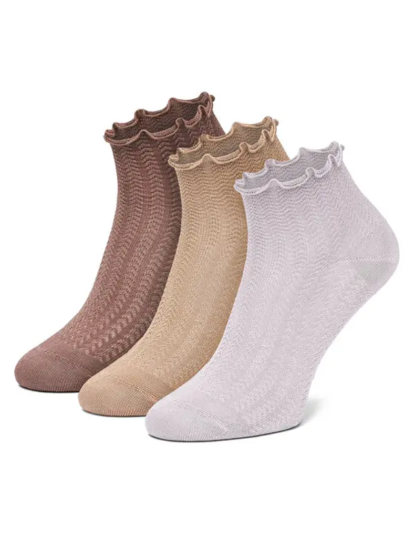 Nine West Nine West Duge čarape KR_NW_LETIZIA_Z_SS25 (3 PACK) Šarena