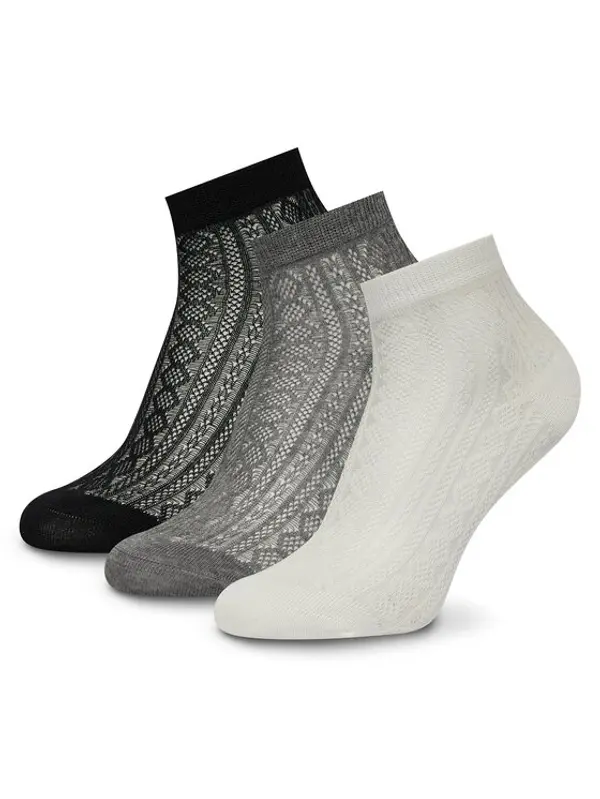Nine West Nine West Duge čarape KR_NW_SHINY_Z_SS25 (3 PACK) Šarena
