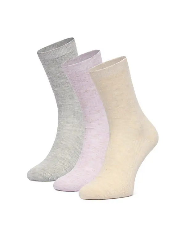 Nine West Nine West Kratke čarape CEO_BR_NW_25080_W_AW25 (3 PACK) Šarena