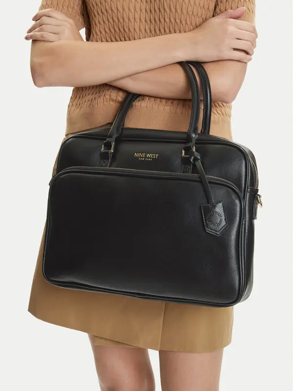 Nine West Nine West Torba za laptop CEO-EMMA-LA482-2847 Crna