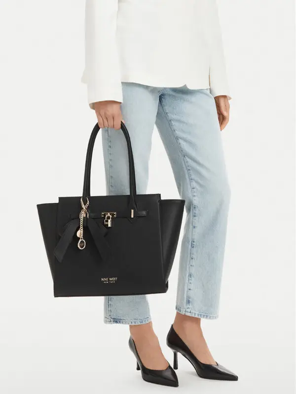 Nine West Nine West Torbica CEO-Chelsea-Charm-III-LX10186 Crna