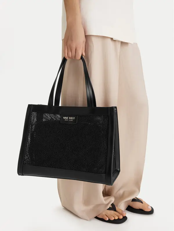 Nine West Nine West Torbica CEO-Wall Street Glow-KY319 Crna