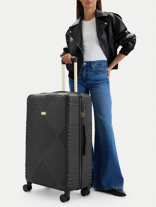 Nine West Nine West Veliki kofer CEO-NW-L-001-09 BLACK Crna