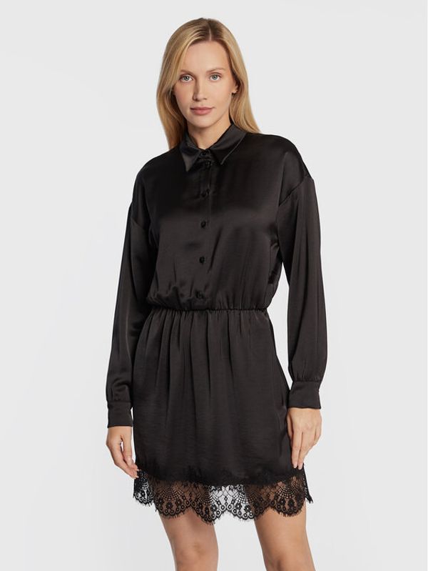 Nissa Nissa Haljina za svaki dan RC13336 Crna Regular Fit