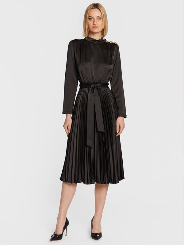 Nissa Nissa Koktel haljina RC13376 Crna Regular Fit