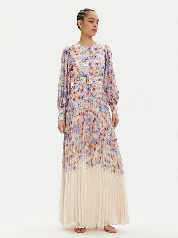 Nissa Nissa Ljetna haljina RC14956 Šarena Regular Fit