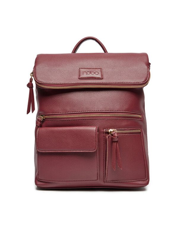 Nobo Nobo Ruksak BAGU040-K005 Tamnocrvena
