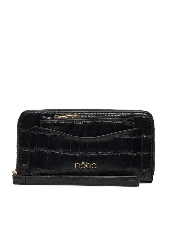 Nobo Nobo Veliki ženski novčanik NPUR-R0081-C020 Crna