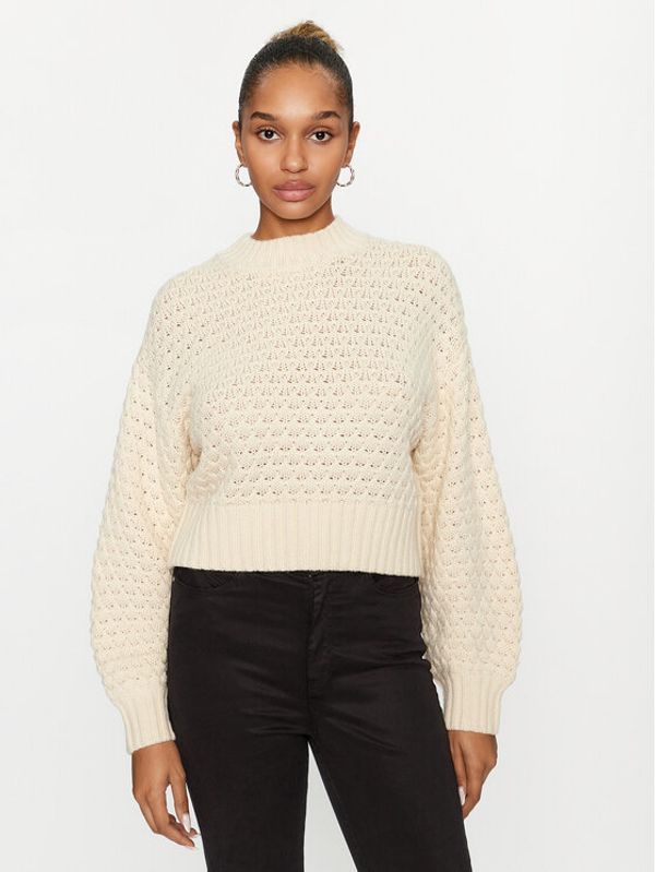 Noisy May Noisy May Džemper 27028402 Écru Regular Fit