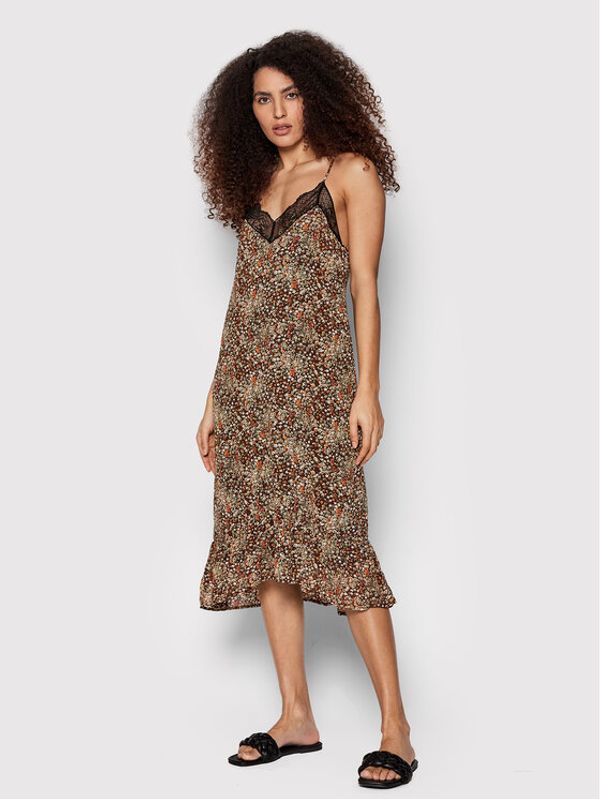 Noisy May Noisy May Haljina za svaki dan Amelia 27021139 Smeđa Regular Fit