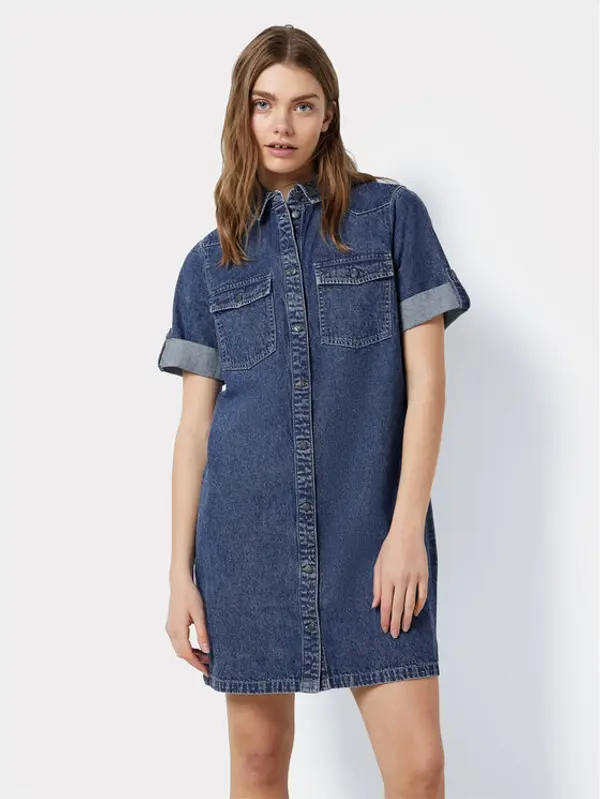 Noisy May Noisy May Jeans haljina New Signe 27030040 Plava Loose Fit