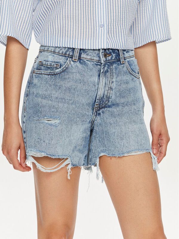 Noisy May Noisy May Kratke traperice Lou 27029402 Plava Straight Fit