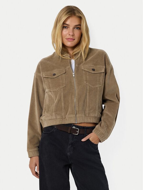 Noisy May Noisy May Prijelazna jakna Cord Jade 27032673 Bež Regular Fit