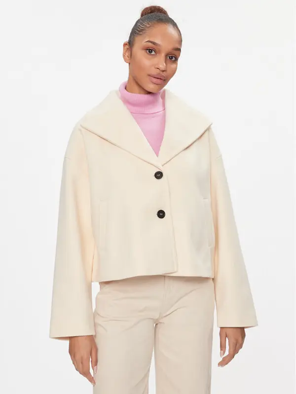 Noisy May Noisy May Prijelazni kaput Halston 27028853 Bež Loose Fit