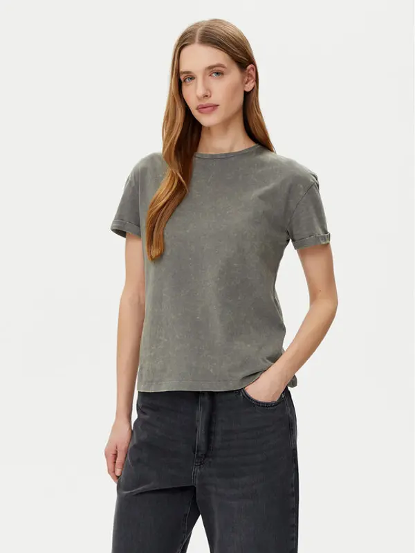 Noisy May Noisy May T-shirt Brandy 27033185 Siva Slim Fit