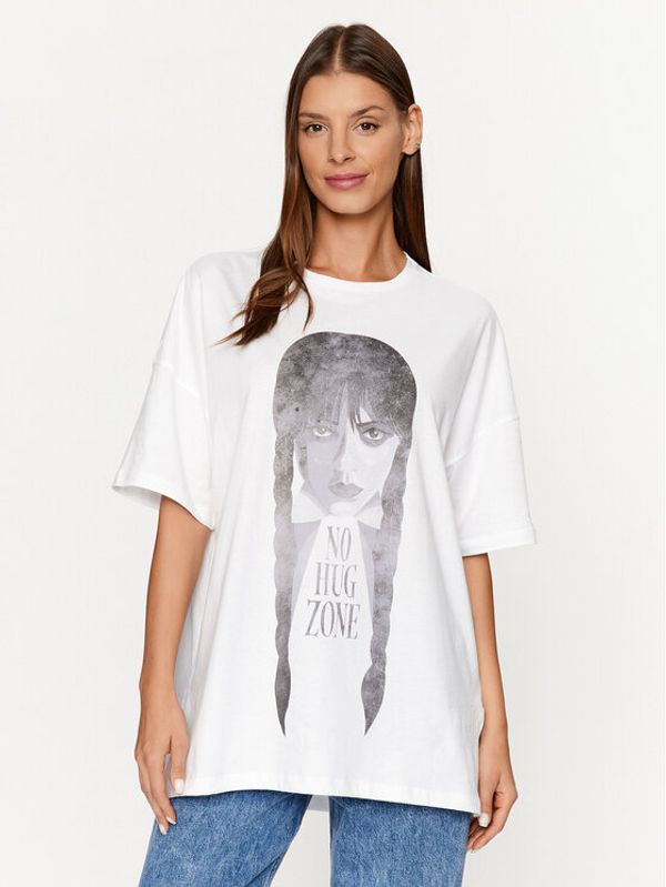 Noisy May Noisy May T-shirt Curly 27029688 Bijela Oversize