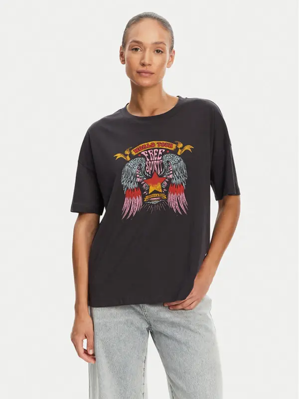 Noisy May Noisy May T-shirt Ida 27034417 Siva Relaxed Fit