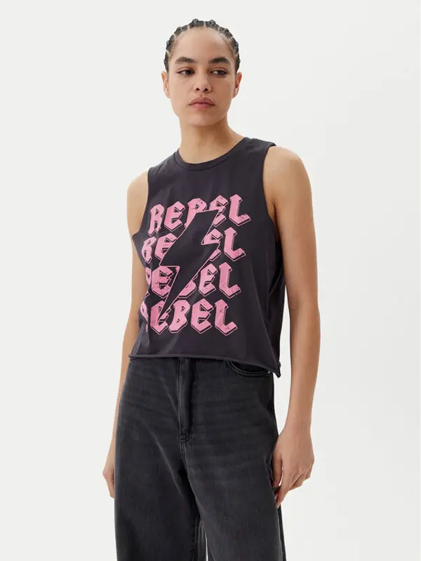 Noisy May Noisy May Top Rebel 27034002 Siva Oversize