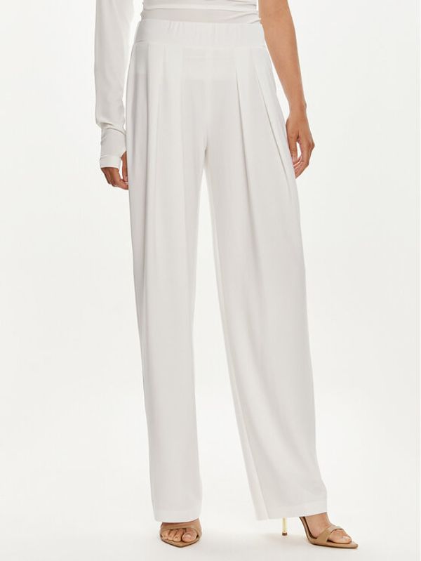 NORMA KAMALI NORMA KAMALI Hlače ST1247HPC32944 Bijela Regular Fit