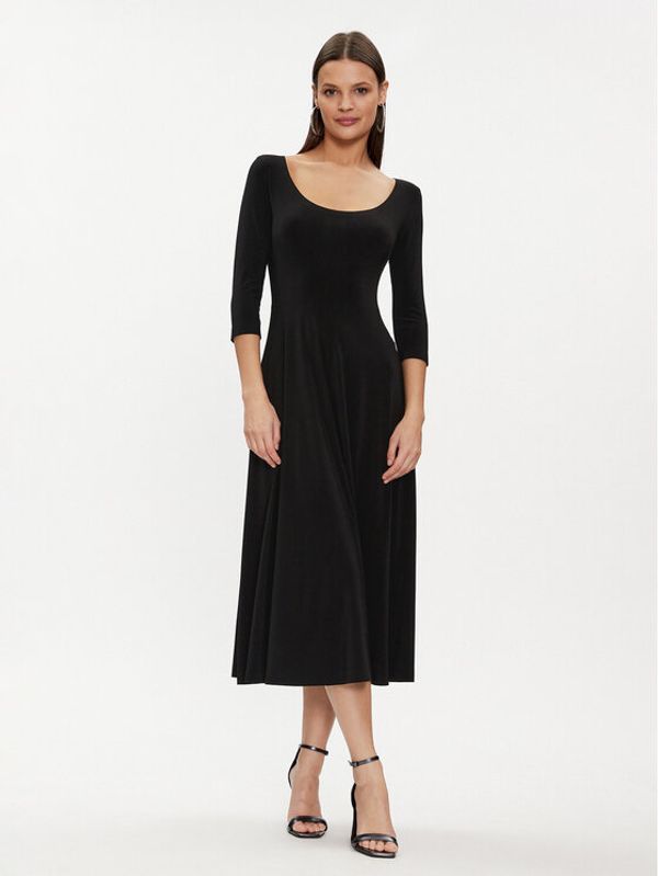 NORMA KAMALI NORMA KAMALI Koktel haljina KK2273PL145001 Crna Regular Fit