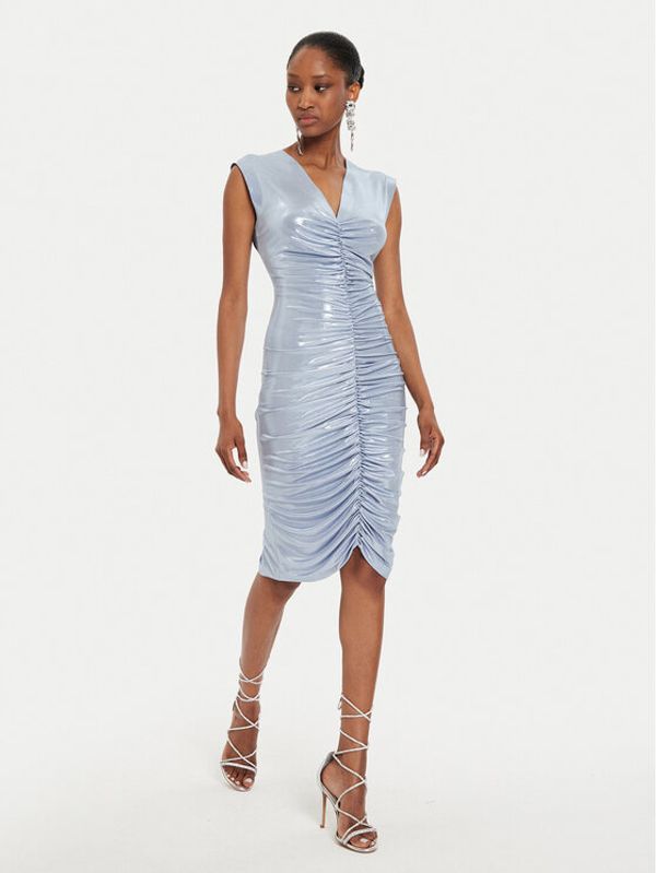 NORMA KAMALI NORMA KAMALI Koktel haljina ST2243LMD80813 Plava Slim Fit