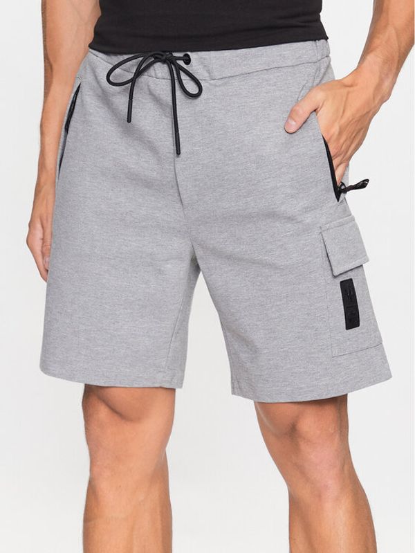 North Sails North Sails Sportske kratke hlače 454017 Siva Regular Fit