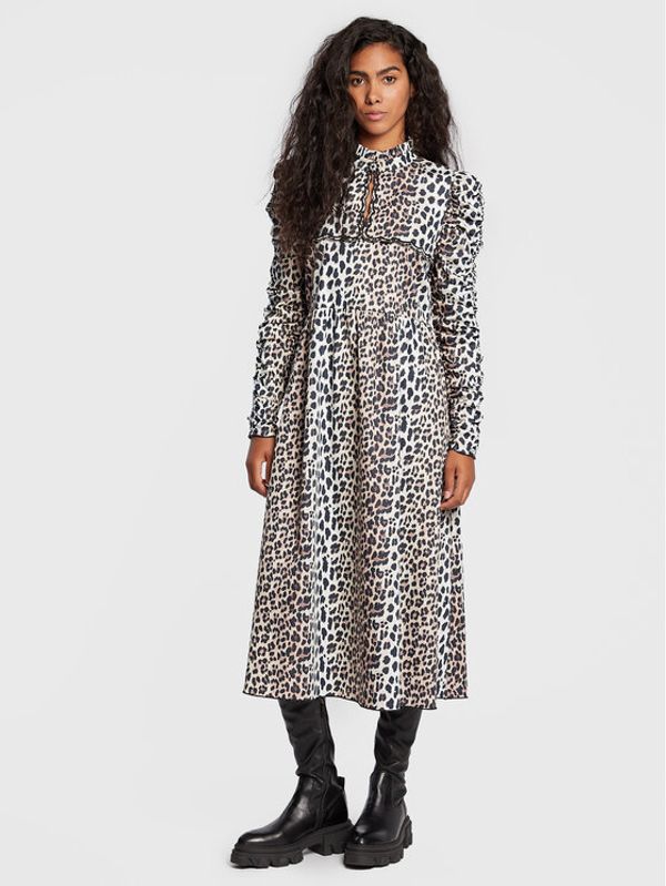 Notes Du Nord Notes Du Nord Haljina za svaki dan Emily 12863 Šarena Regular Fit