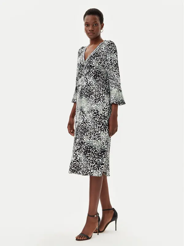 Olsen Olsen Haljina za svaki dan 13002010 Zelena Regular Fit