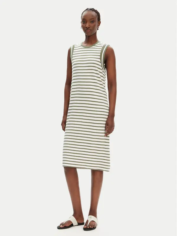 Olsen Olsen Haljina za svaki dan 13002034 Zelena Regular Fit