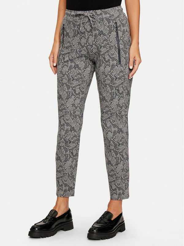 Olsen Olsen Hlače 14002211 Siva Regular Fit