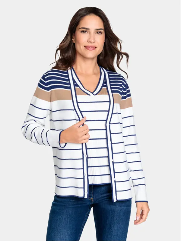 Olsen Olsen Kardigan 11004286 Šarena Regular Fit
