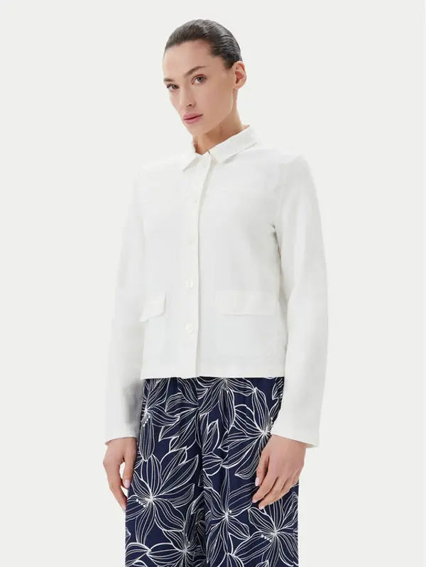 Olsen Olsen Košulja 11201648 Bijela Regular Fit