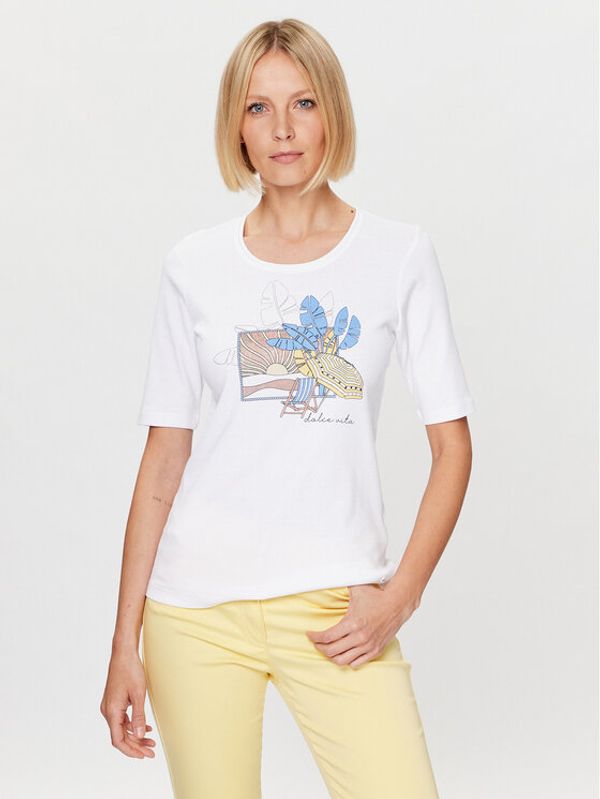 Olsen Olsen Majica 11104528 Bijela Regular Fit