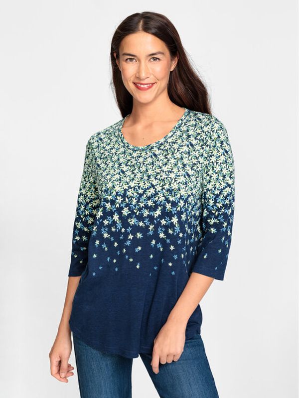 Olsen Olsen Majica 11104761 Tamnoplava Relaxed Fit