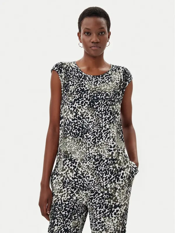 Olsen Olsen Majica 12002113 Zelena Regular Fit