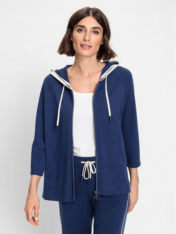 Olsen Olsen Majica dugih rukava 11004322 Tamnoplava Regular Fit