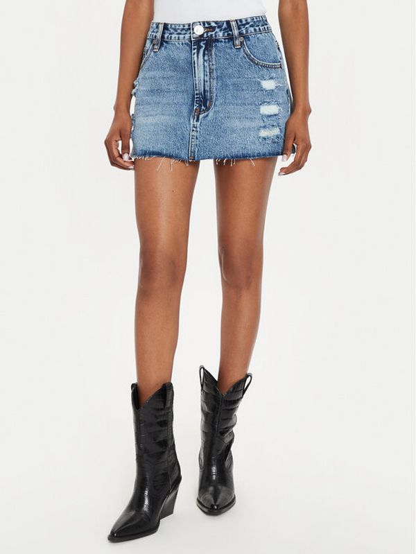 One Teaspoon One Teaspoon Jeans suknja 26411 Plava Slim Fit