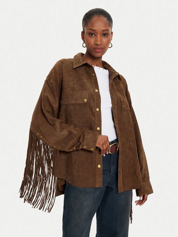 One Teaspoon One Teaspoon Prijelazna jakna 26470 Smeđa Relaxed Fit