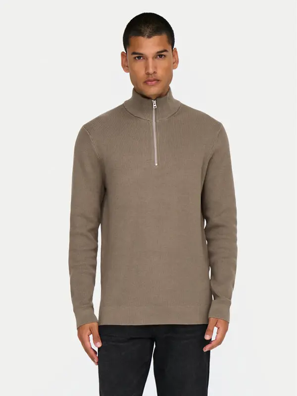 Only & Sons Only & Sons Džemper 22023210 Bež Regular Fit